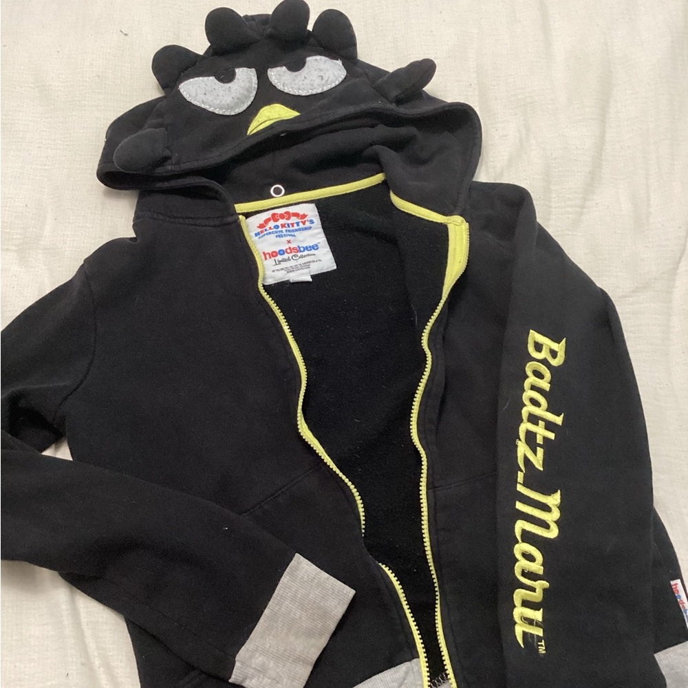 Hello Kitty x hoodsbee Badtz Maru Limited Edition Zip Up Hoodie